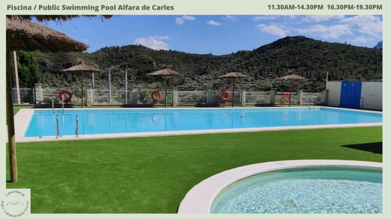 Casa Rural Parc Natural Dels Ports Alfara de Carles Eksteriør bilde